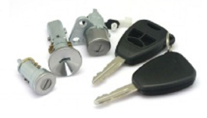 Комплекты Авто Замков с ключами.